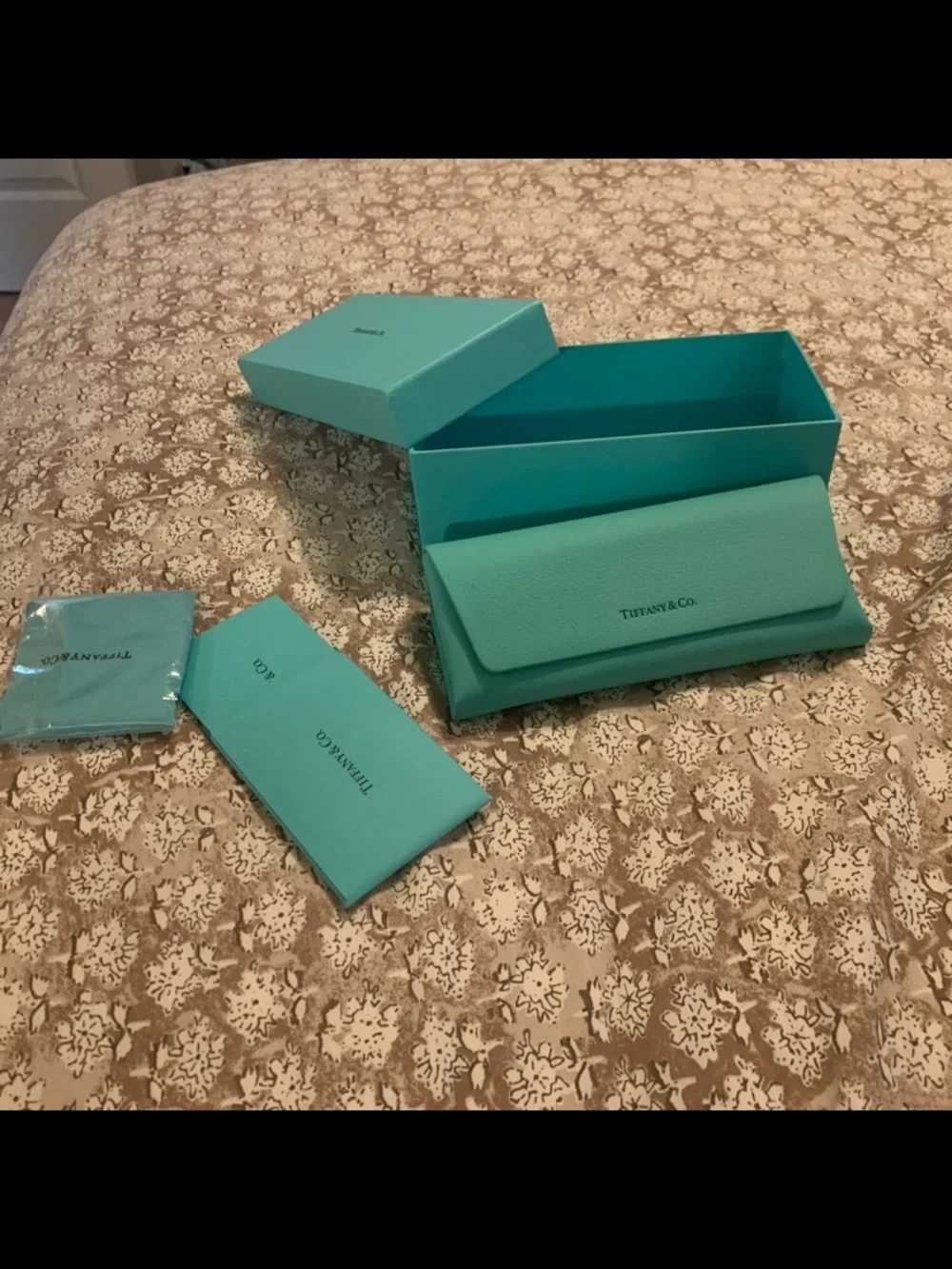 Tiffany & Co. Signature Turquoise Jewelry Storage Set